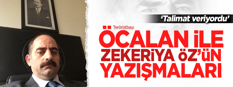 Öcalan ile Zekeriya Öz'ün yazışmaları