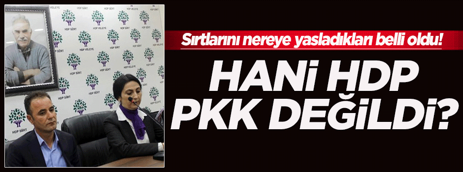 Öcalan'ın posteri altında 'Öz Yönetim' açıklaması