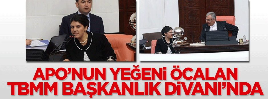 Öcalan'ın yeğeni Başkanlık Divanı'nda