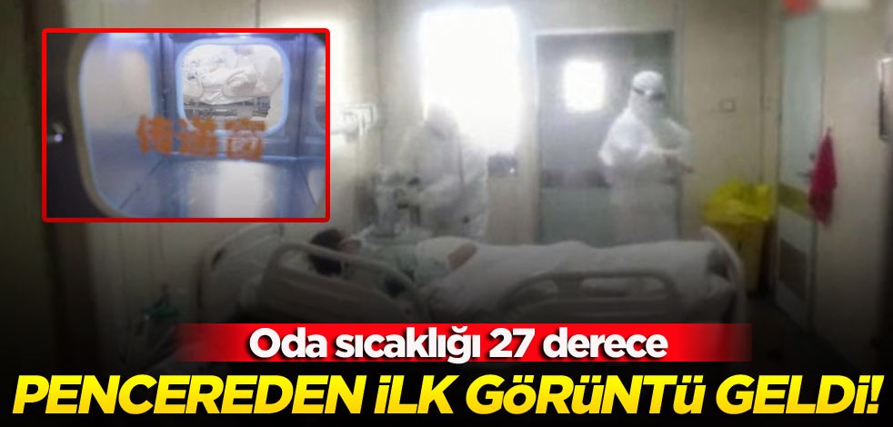 Oda sıcaklığı 27 derece, açılan pencereden ilk görüntü geldi!