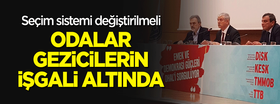 Odalar gezicilerin işgali altında