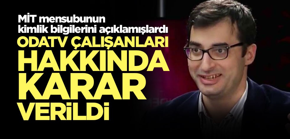 Odatv çalışanları hakkında mahkeme kararını verdi