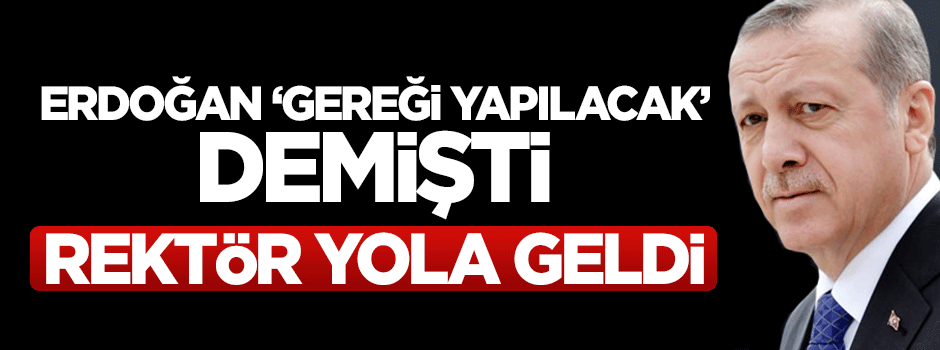 ODTÜ rektörü mescidin büyütüleceğini söyledi