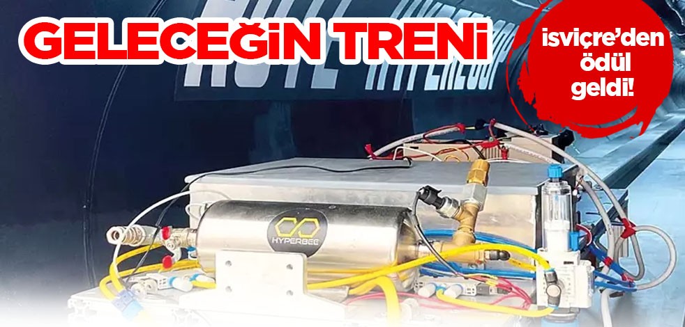 Ödülleri toplamaya başladı! Geleceğin trenine İsviçre’den ödül: Kafasında kurduğu senaryolarla ağızları açık bıraktı