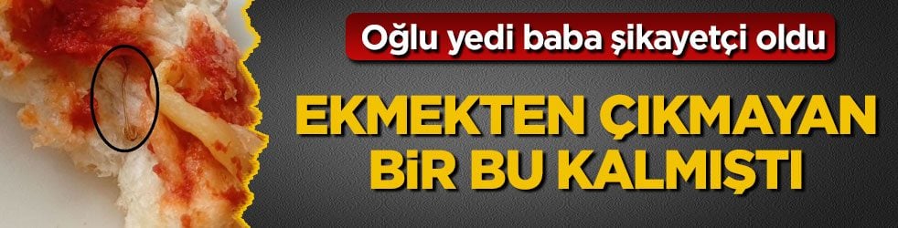 Oğlu yedi baba şikayetçi oldu! Ekmekten çıkmayan bir bu kalmıştı