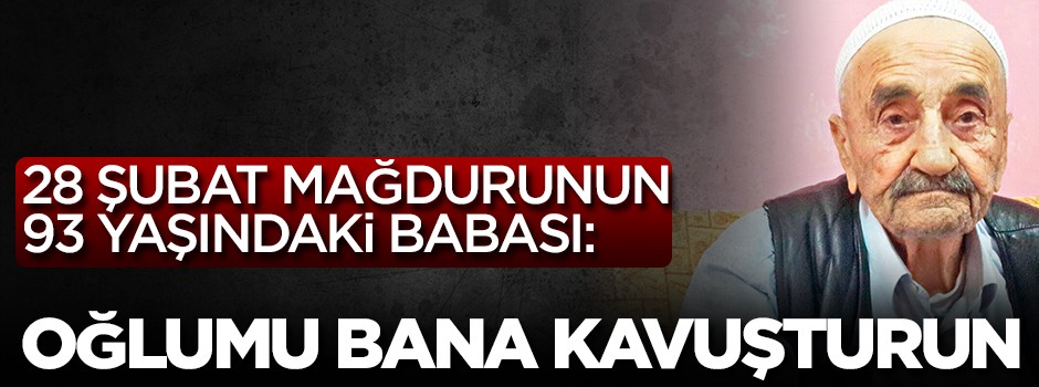 Oğlumu bana kavuşturun