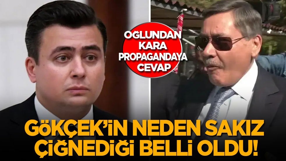 Oğlundan kara propagandalara cevap! Gökçek'in neden sakız çiğnediği belli oldu