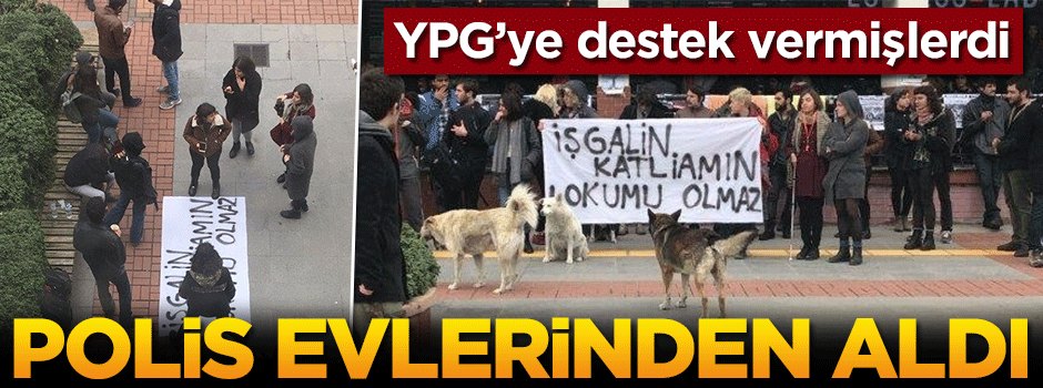 Öğrenci kılıklı teröristler gözaltına alındı