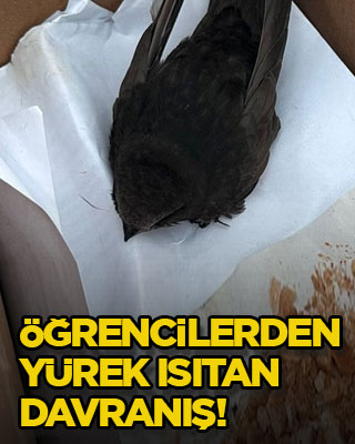 Öğrencilerden yürek ısıtan davranış!
