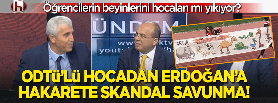 Öğrencilerin beynini yıkayan hocalar mı? ODTÜ'lü Bağcı'dan skandal savunma!