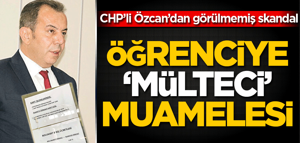 Öğrenciye mülteci muamelesi