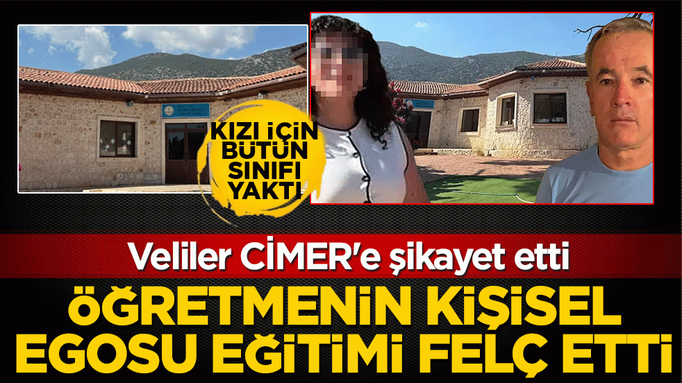 Öğretmenin kişisel egosu eğitimi felç etti! ‘Beğenmiyorsanız özele gidin’ küstahlığı: Kendi kızı için sınıfın geleceğini çaldı
