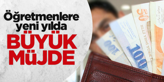 Öğretmenlere yeni yılda 273 TL‘lik müjde!