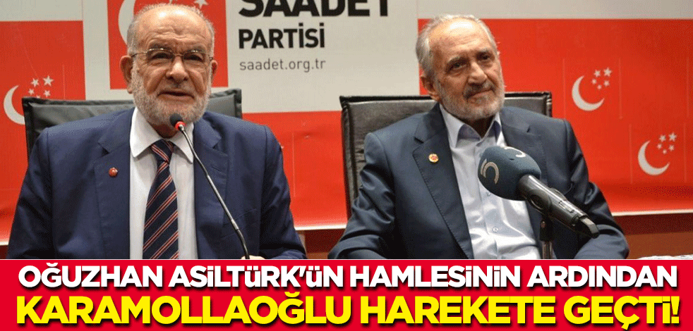Oğuzhan Asiltürk'ün hamlesinin ardından Temel Karamollaoğlu harekete geçti!