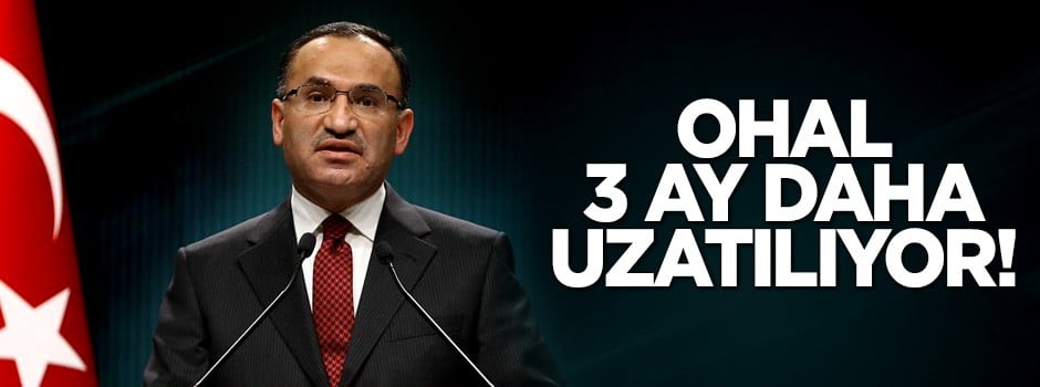 OHAL 3 ay daha uzatılıyor!