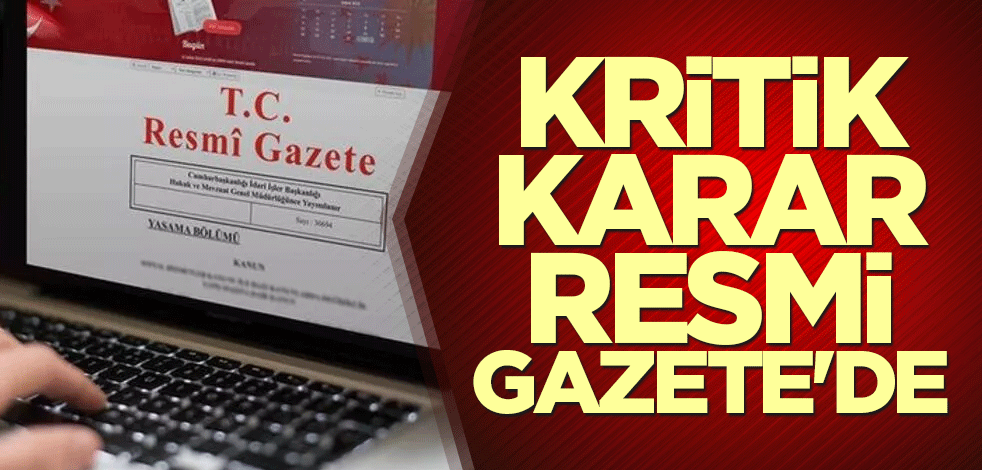 OHAL kararı Resmi Gazete'de