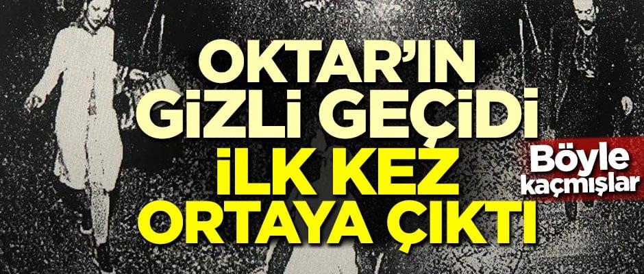 Oktar'ın gizli geçidi ilk kez ortaya çıktı! Böyle kaçmışlar