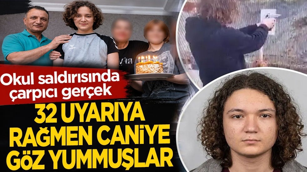 Okul katliamının ardından aile ihmali çıktı! 32 uyarıya rağmen caniye göz yummuşlar