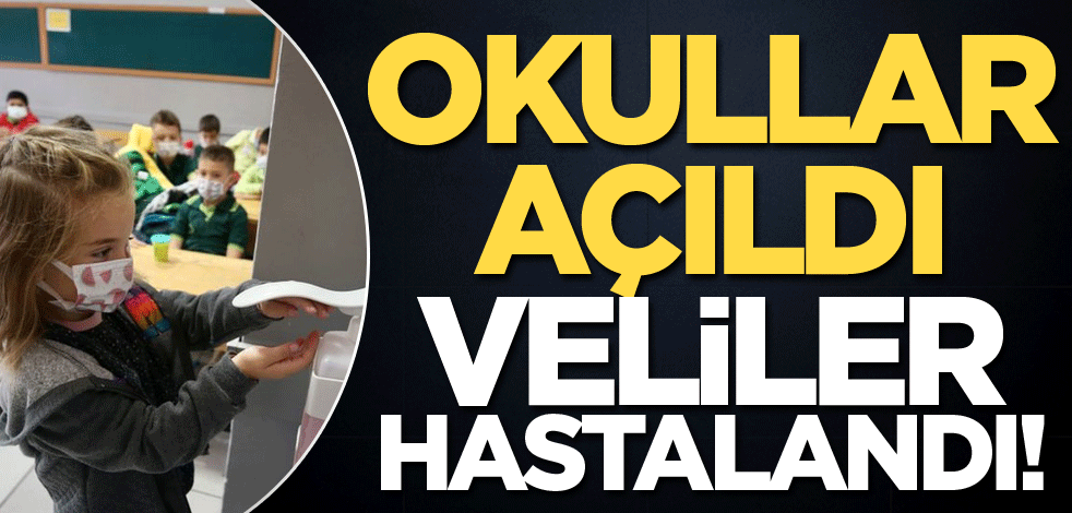 Okullar açıldı veliler hastalandı!