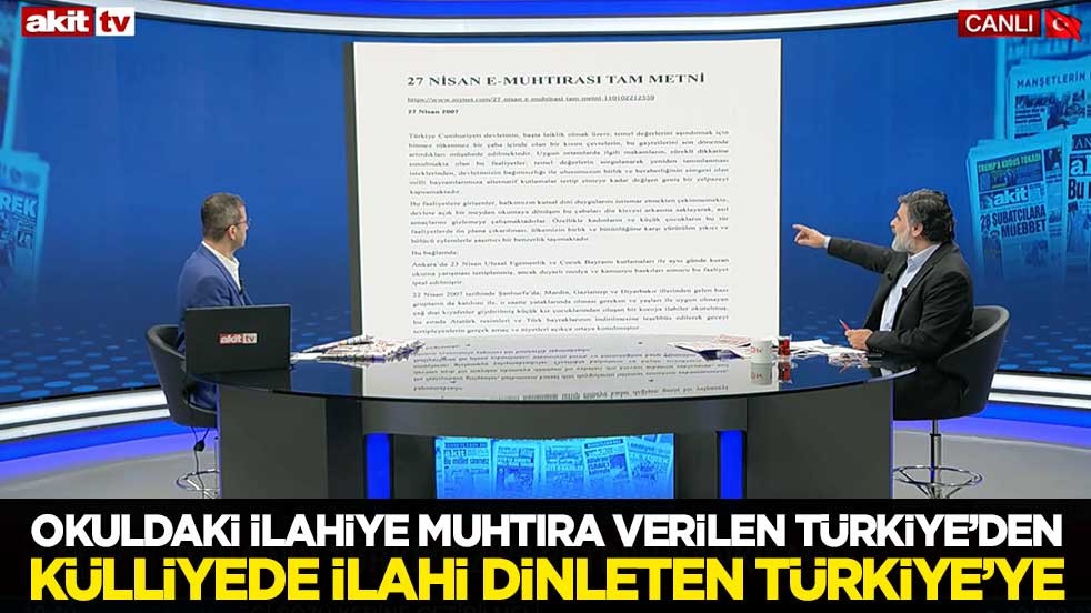 Okullardaki ilahiye muhtıra verilen Türkiye'den külliyede ilahi dinleten Türkiye'ye