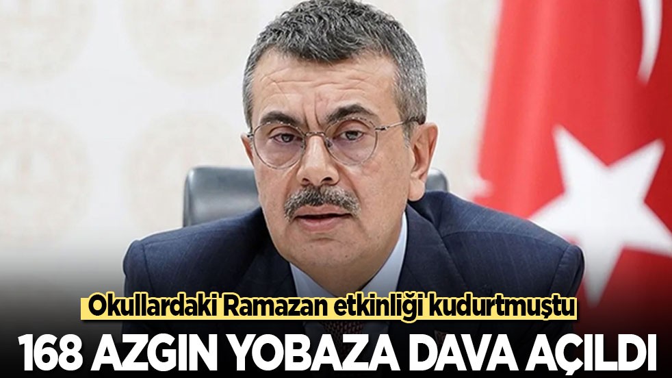 Okullardaki Ramazan etkinliklerinin kudurttuğu 168 azgın yobaza dava açıldı