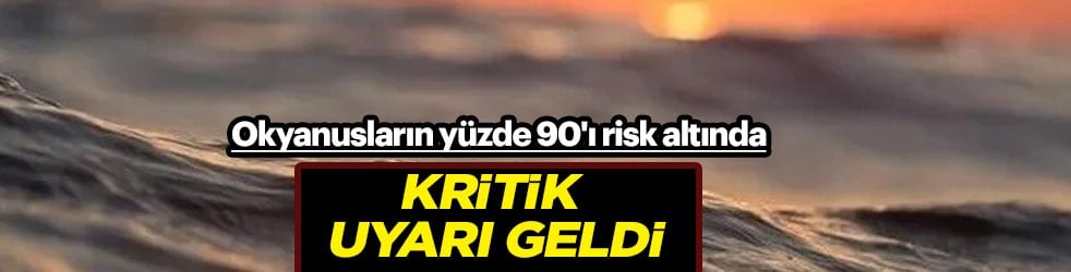 Okyanusların yüzde 90'ı sıcak deniz dalgası riski altında: Su akıntıları nedeniyle kritik önemde! 