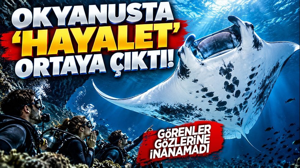 Okyanusta ‘hayalet’ ortaya çıktı! Görenler gözlerine inanamadı