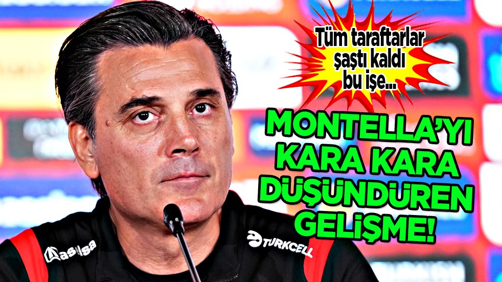 Olacak şey değil: Fransa maçı öncesi A Milli Takım'daki bir sıkıntı, Montella'yı kara kara düşündürüyor