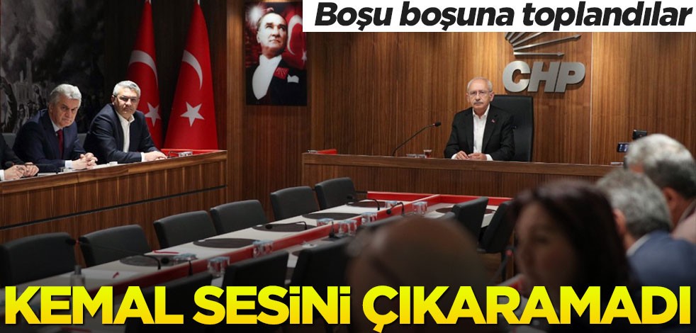 Olağanüstü toplanan CHP'liler ağızlarını açamadı