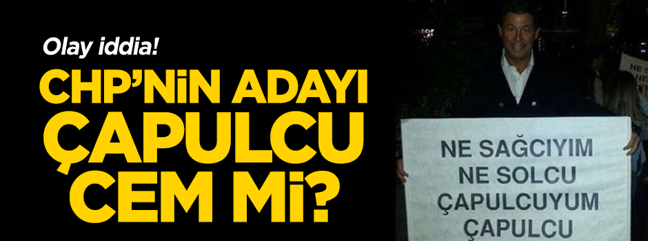 Olay iddia: CHP'nin cumhurbaşkanı adayı çapulcu Cem Boyner mi?