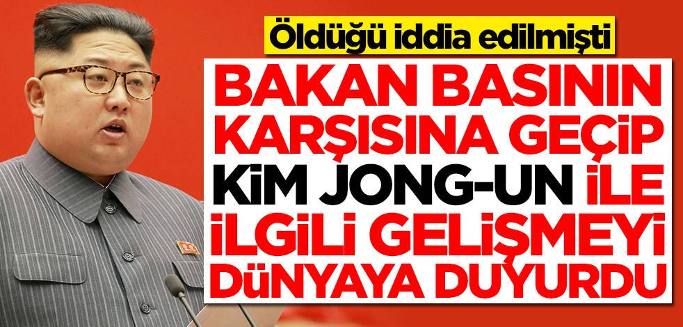 Öldüğü iddia edilmişti! Kim Jong-un ile ilgili gelişmeyi dünyaya duyurdular