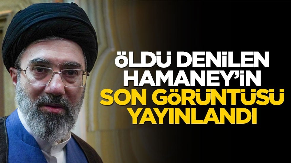 Öldüğü söylenen Hamaney'in son görüntüsü yayınlandı