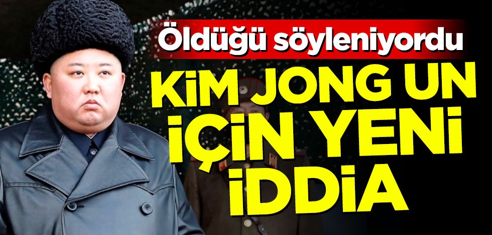 Öldüğü söyleniyordu! Kim Jong Un için yeni iddia