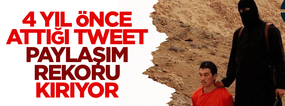 DEAŞ'ın infaz ettiği gazetecinin attığı tweet yeniden gündemde