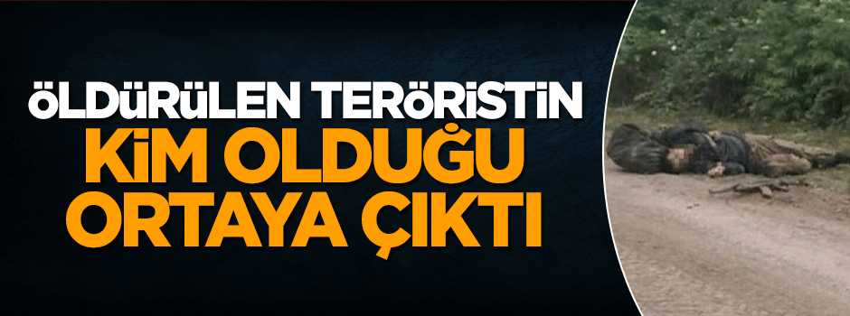 Ordu'da öldürülen teröristin kimliği belli oldu