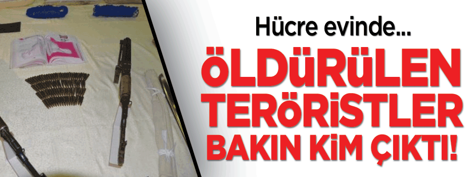 Öldürülen teröristler bakın kim çıktı!
