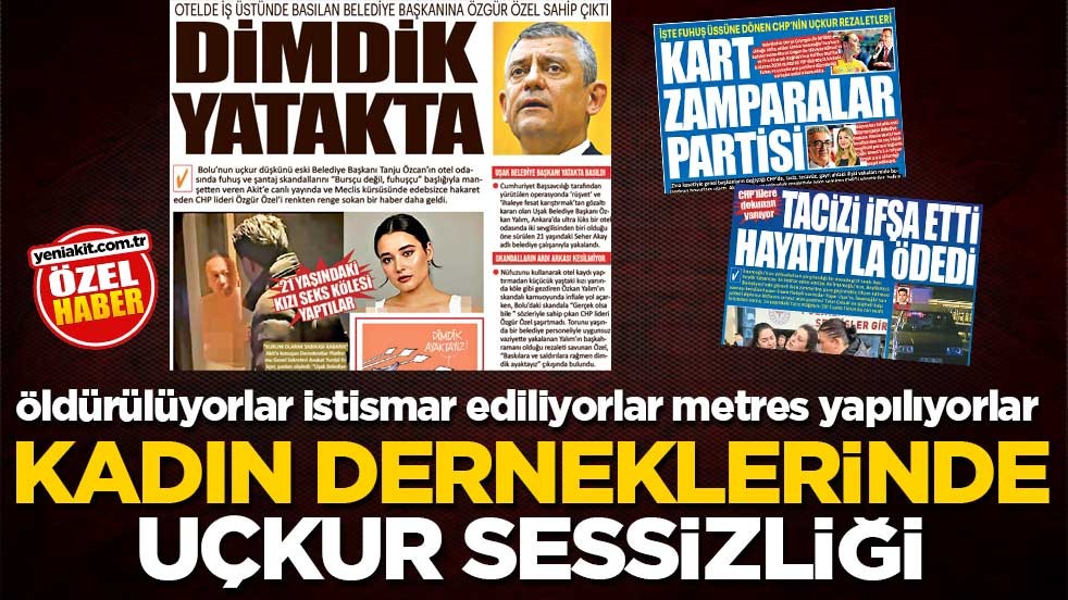 Öldürülüyorlar istismar ediliyorlar metres yapılıyorlar! Kadın derneklerinde uçkur sessizliği