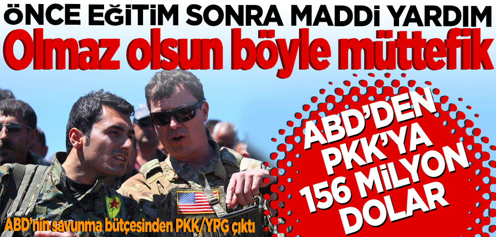 Olmaz olsun böyle müttefik! ABD’nin savunma bütçesinden PKK/YPG çıktı