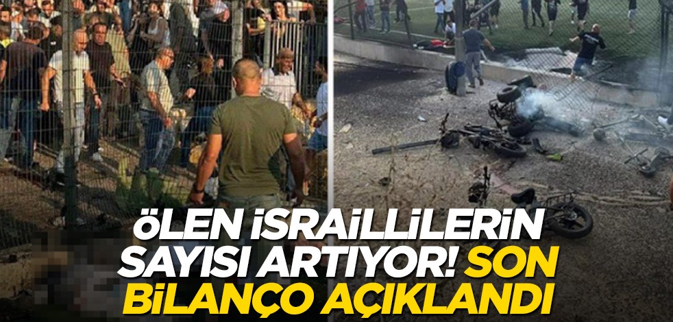 Ölü İsraillilerin sayısı artıyor! Son bilanço açıklandı