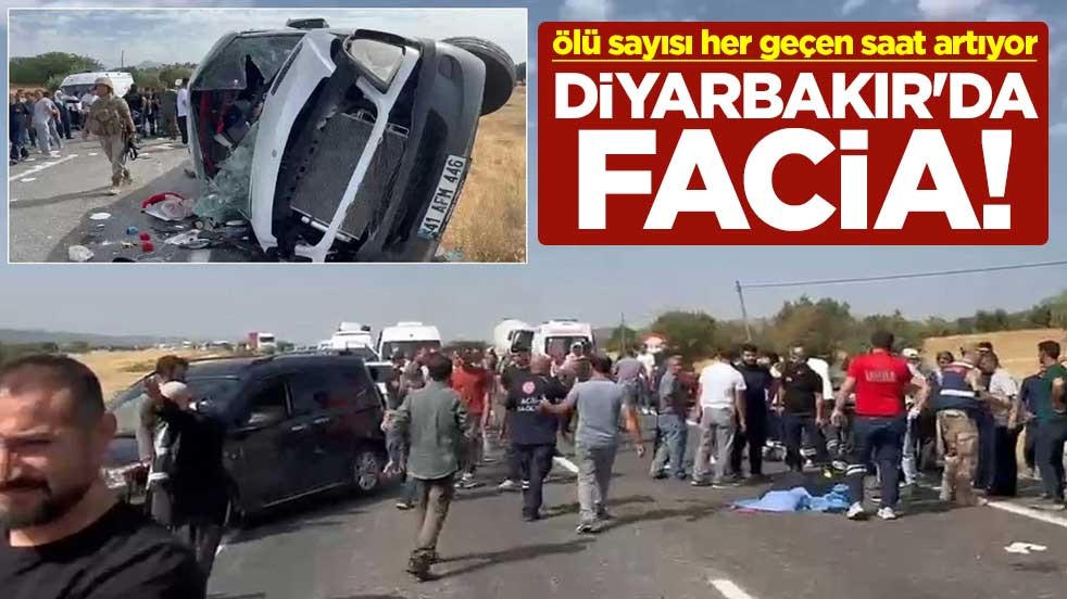 Ölü sayısı her geçen saat artıyor Dİyarbakır'da facİa!