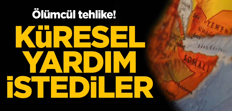 Ölümcül tehlike! Küresel yardım istediler
