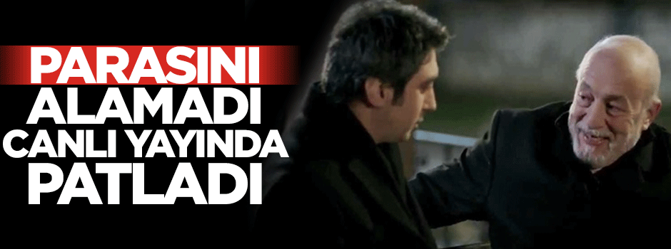 'Ömer Baba' parasını alamadı, canlı yayında patladı!