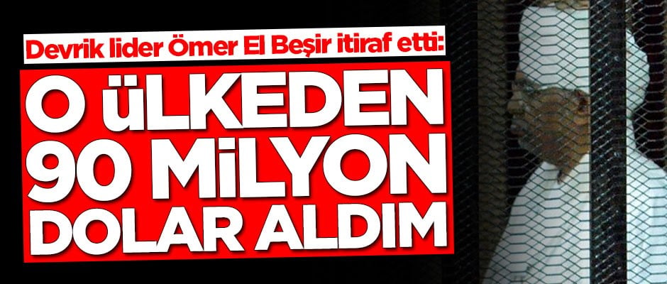 Ömer el-Beşir hakim karşısına çıktı