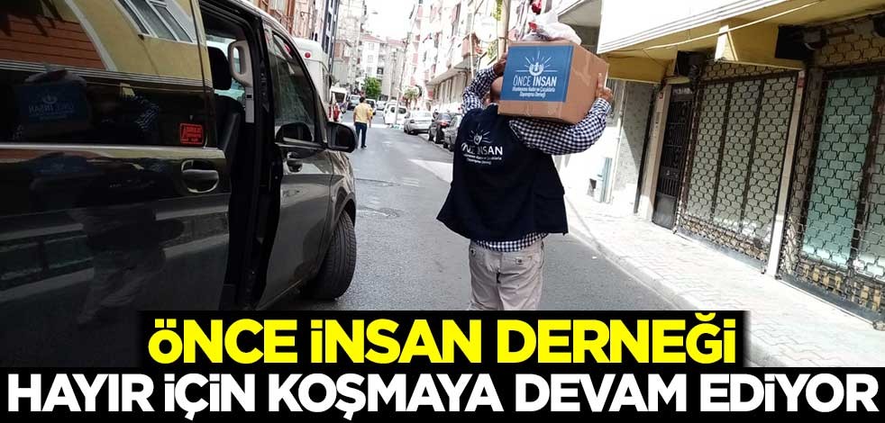 Önce İnsan Derneği, hayır için koşmaya devam ediyor