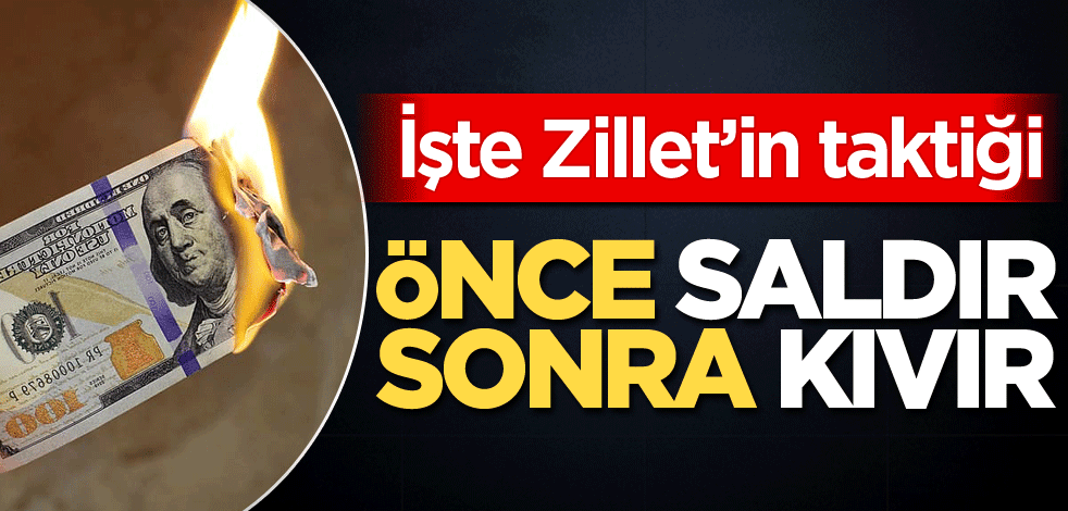 Önce saldır sonra kıvır