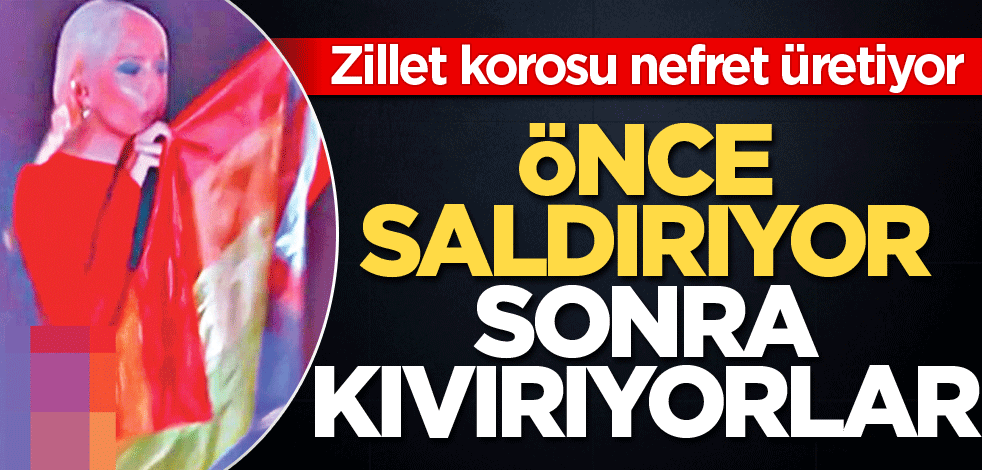 Önce saldırıyor sonra kıvırıyorlar