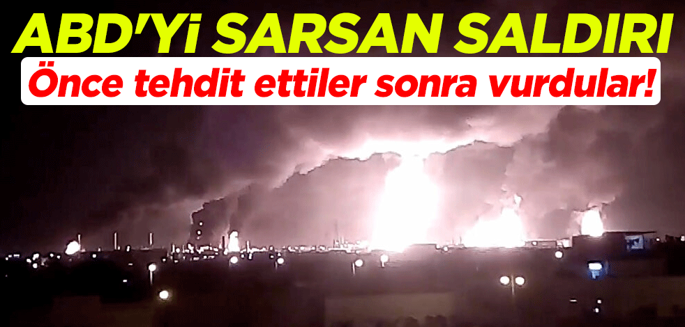 Önce tehdit ettiler sonra vurdular! Irak'ta ABD'yi sarsan saldırı