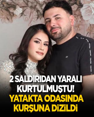 Önceki iki saldırıdan yaralı kurtulmuştu! Yatakta kurşuna dizildi