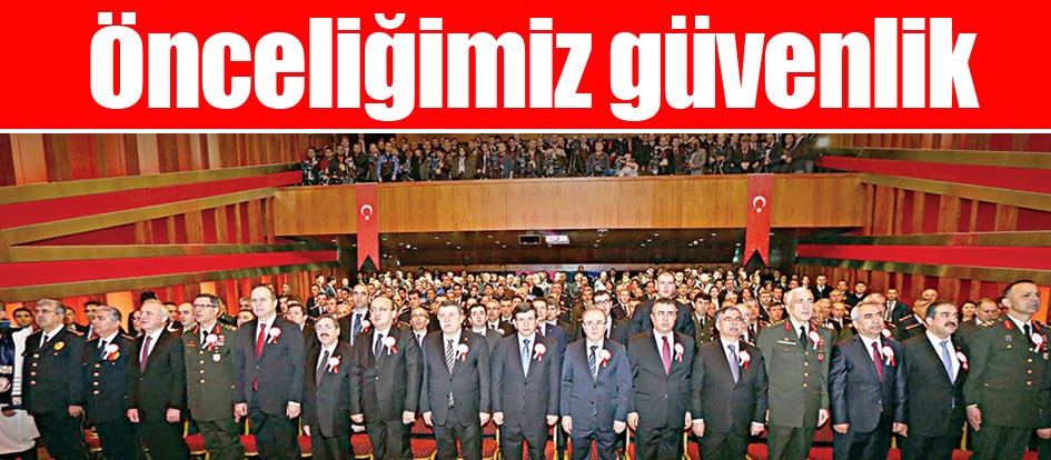 Önceliğimiz güvenlik