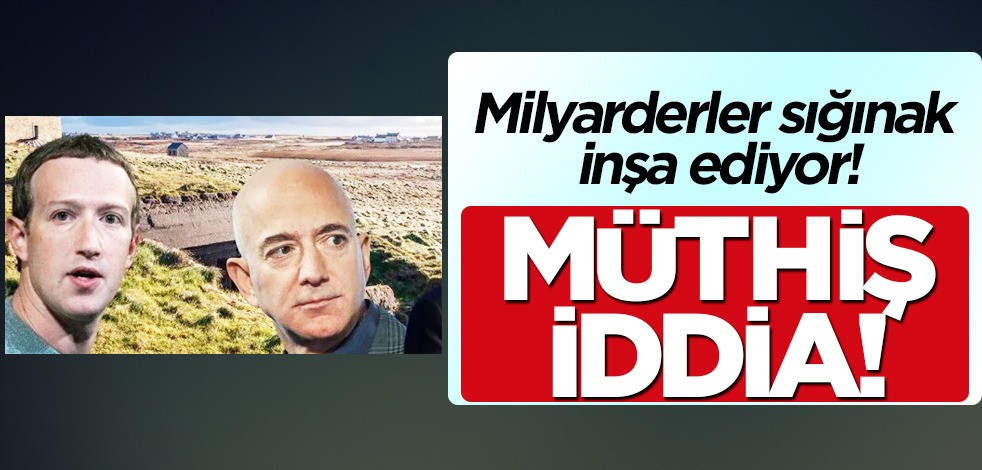 Önde gelen milyarderler flaş bir karara hazırlanıyor: sığınak inşa ediyor! Hazırlık var! Yokuşlu atağı attılar